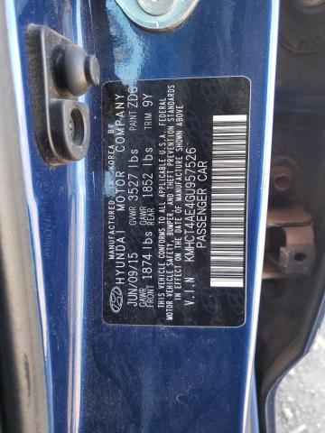 Photo 9 VIN: KMHCT4AE4GU957526 - HYUNDAI ACCENT SE 