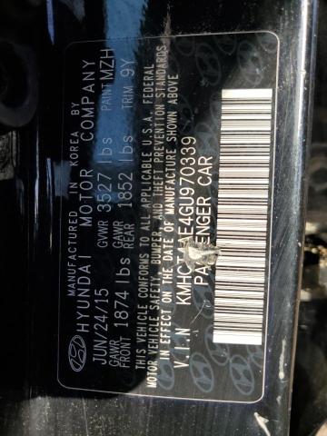 Photo 11 VIN: KMHCT4AE4GU970339 - HYUNDAI ACCENT 