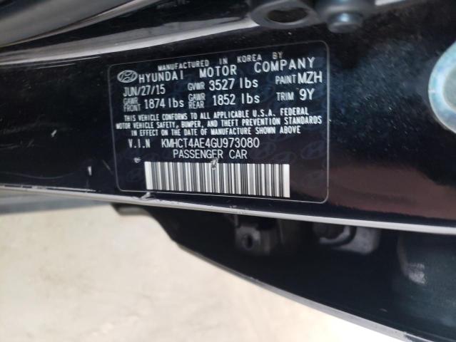 Photo 11 VIN: KMHCT4AE4GU973080 - HYUNDAI ACCENT SE 