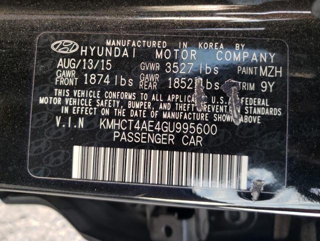 Photo 9 VIN: KMHCT4AE4GU995600 - HYUNDAI ACCENT SE 