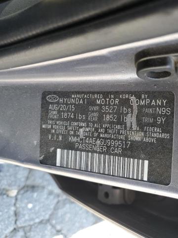 Photo 11 VIN: KMHCT4AE4GU999517 - HYUNDAI ACCENT SE 