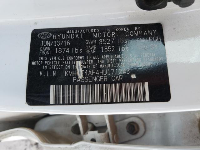 Photo 9 VIN: KMHCT4AE4HU171243 - HYUNDAI ACCENT SE 