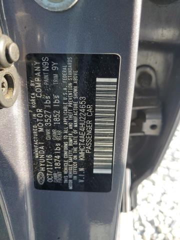 Photo 11 VIN: KMHCT4AE4HU224653 - HYUNDAI ACCENT SE 