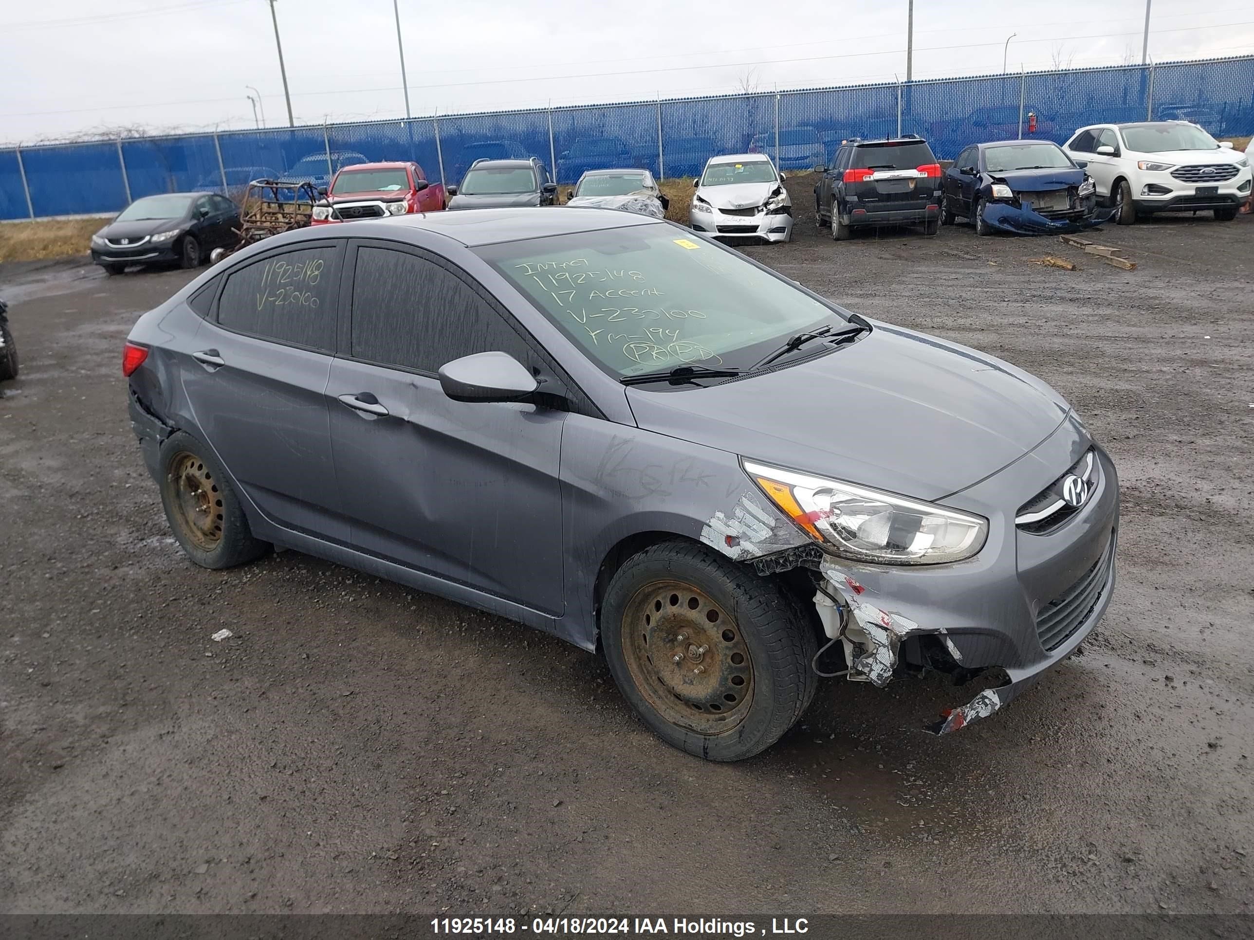 Photo 0 VIN: KMHCT4AE4HU230100 - HYUNDAI ACCENT 