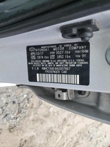 Photo 9 VIN: KMHCT4AE4HU307967 - HYUNDAI ACCENT SE 