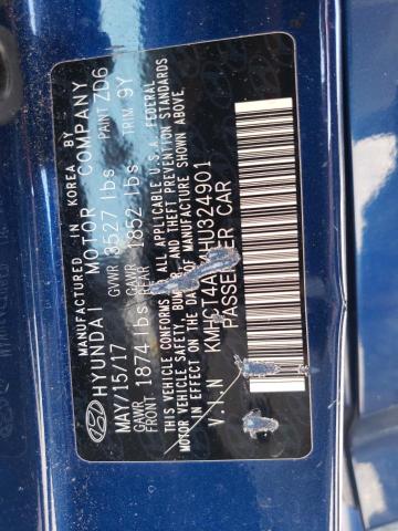 Photo 11 VIN: KMHCT4AE4HU324901 - HYUNDAI ACCENT SE 