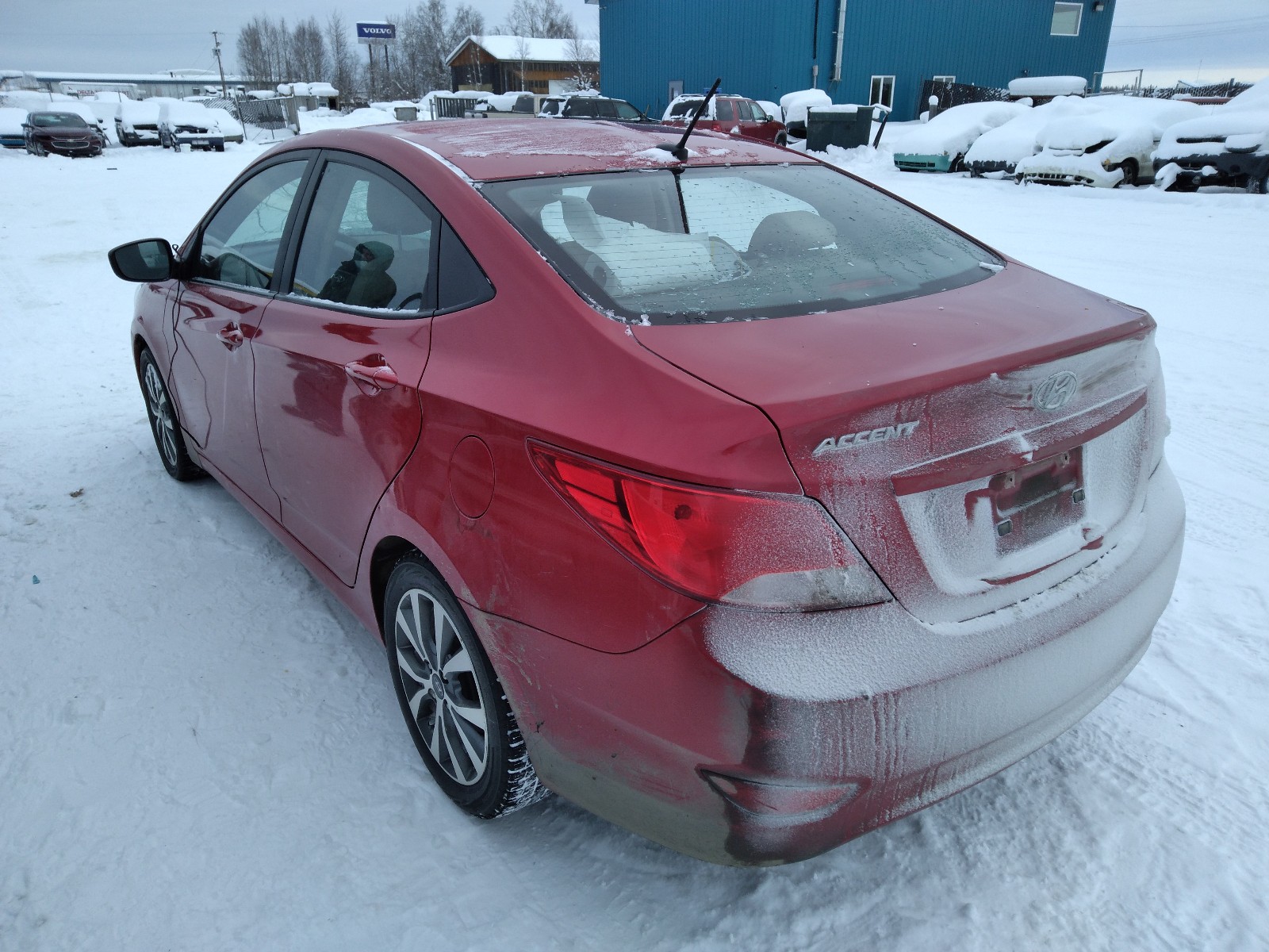 Photo 2 VIN: KMHCT4AE4HU345456 - HYUNDAI ACCENT SE 