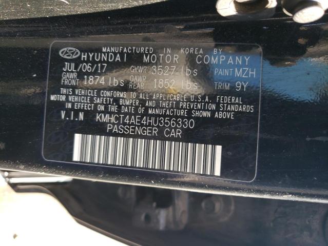 Photo 11 VIN: KMHCT4AE4HU356330 - HYUNDAI ACCENT SE 