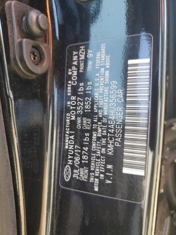 Photo 11 VIN: KMHCT4AE4HU356599 - HYUNDAI ACCENT SE 