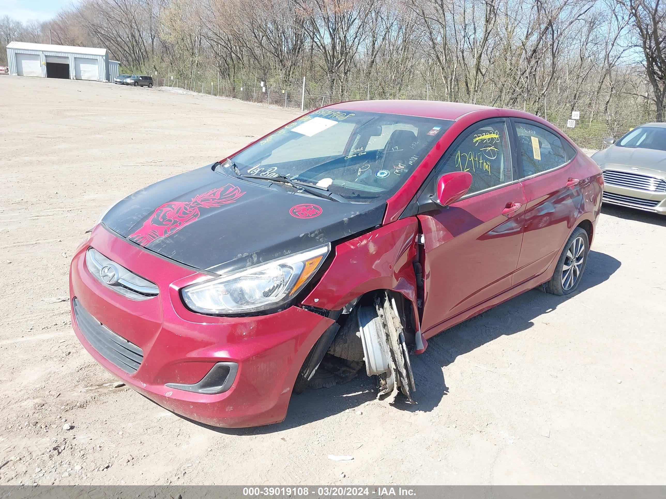 Photo 1 VIN: KMHCT4AE4HU373838 - HYUNDAI ACCENT 