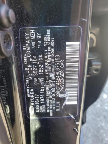 Photo 11 VIN: KMHCT4AE4HU375153 - HYUNDAI ACCENT SE 