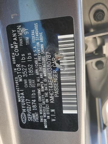 Photo 11 VIN: KMHCT4AE4HU380787 - HYUNDAI ACCENT 