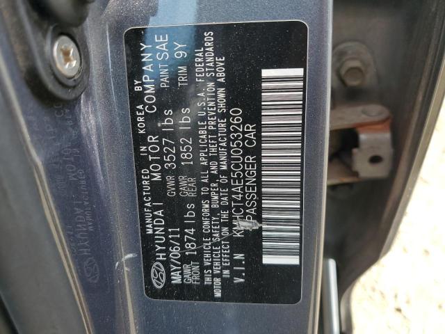 Photo 11 VIN: KMHCT4AE5CU053260 - HYUNDAI ACCENT 