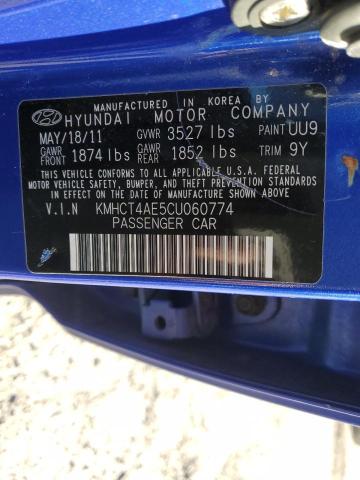 Photo 12 VIN: KMHCT4AE5CU060774 - HYUNDAI ACCENT GLS 