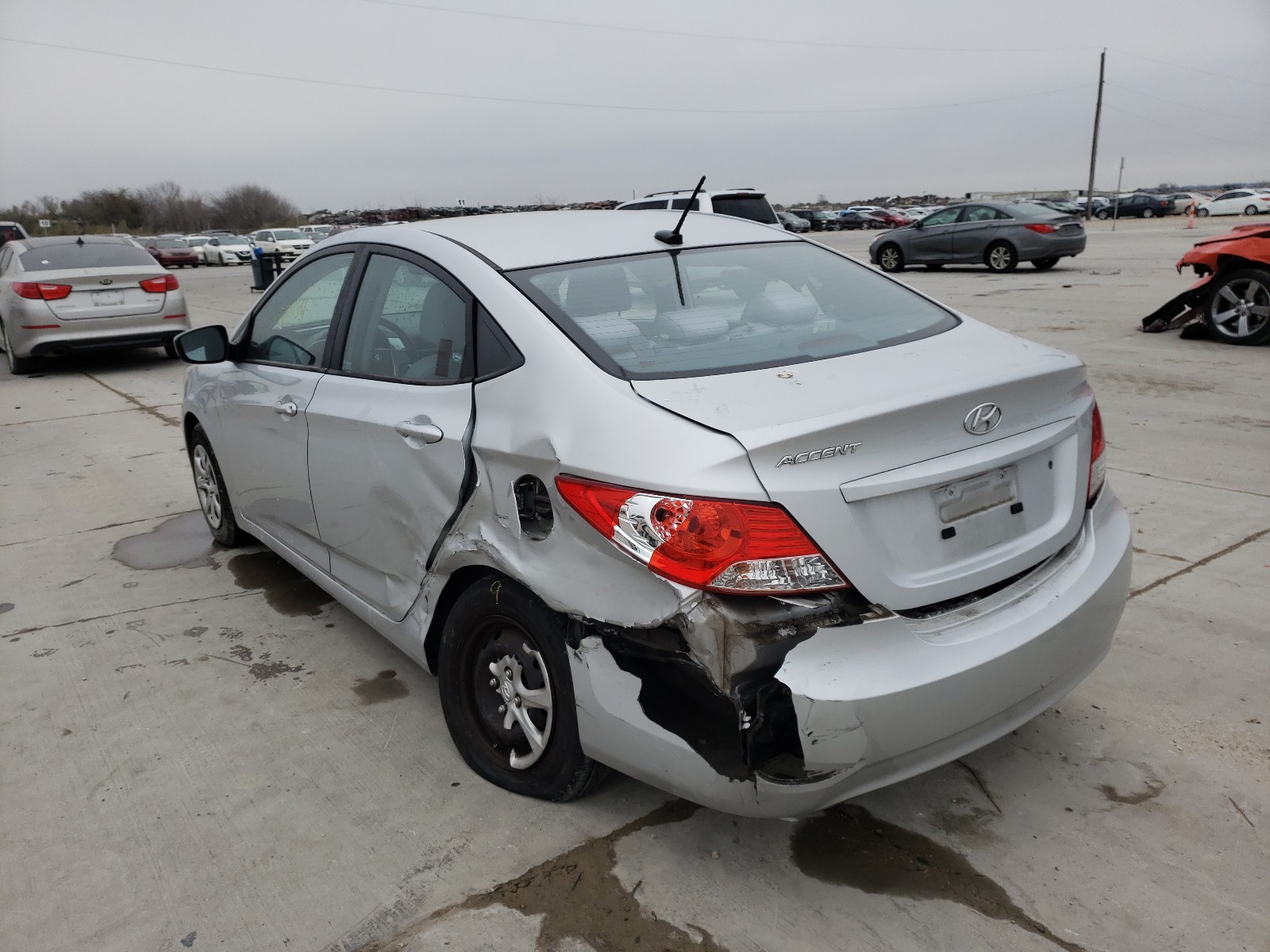 Photo 2 VIN: KMHCT4AE5CU132959 - HYUNDAI ACCENT GLS 