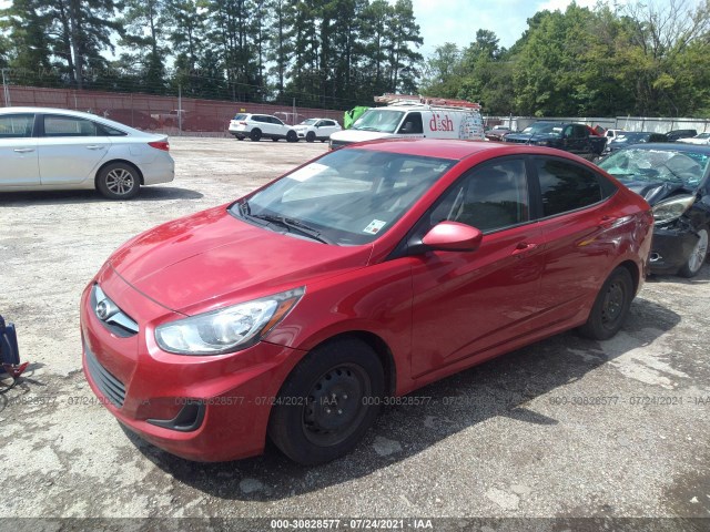 Photo 1 VIN: KMHCT4AE5CU166920 - HYUNDAI ACCENT 