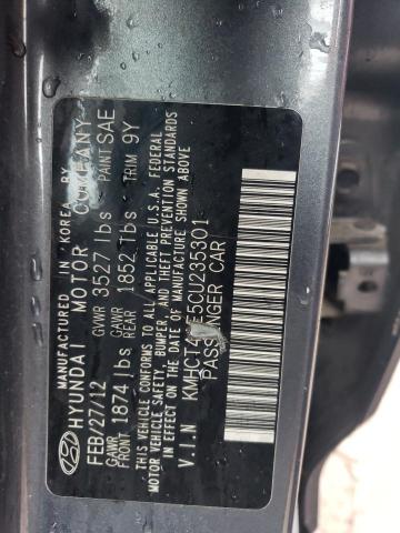 Photo 11 VIN: KMHCT4AE5CU235301 - HYUNDAI ACCENT 