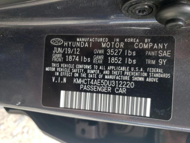 Photo 11 VIN: KMHCT4AE5DU312220 - HYUNDAI ACCENT 