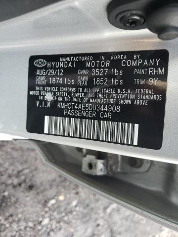 Photo 11 VIN: KMHCT4AE5DU344908 - HYUNDAI ACCENT 