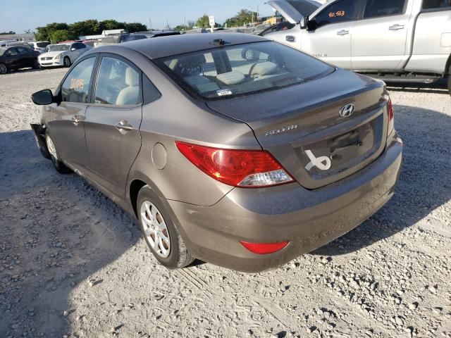 Photo 2 VIN: KMHCT4AE5DU347839 - HYUNDAI ACCENT GLS 