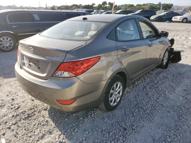 Photo 3 VIN: KMHCT4AE5DU347839 - HYUNDAI ACCENT GLS 