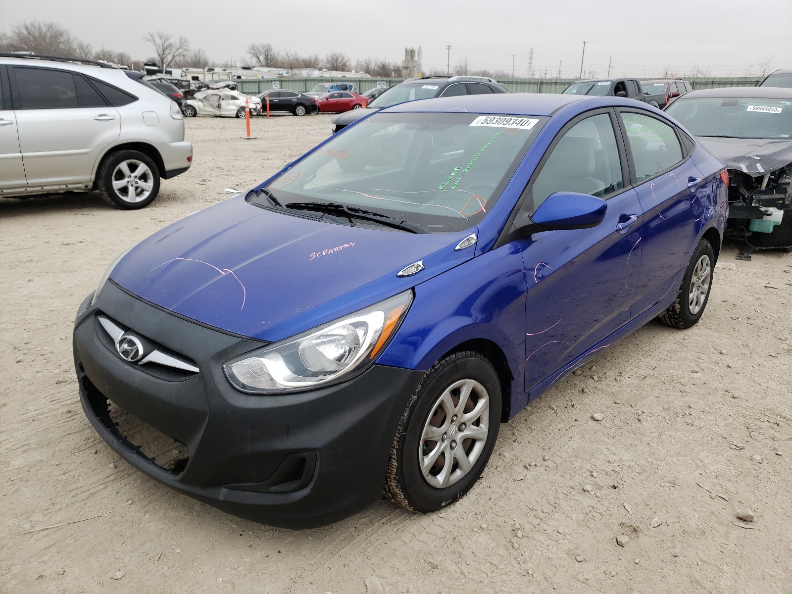 Photo 1 VIN: KMHCT4AE5DU358761 - HYUNDAI ACCENT GLS 