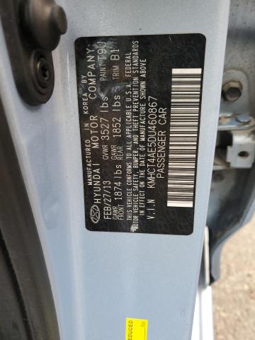 Photo 11 VIN: KMHCT4AE5DU460867 - HYUNDAI ACCENT GLS 