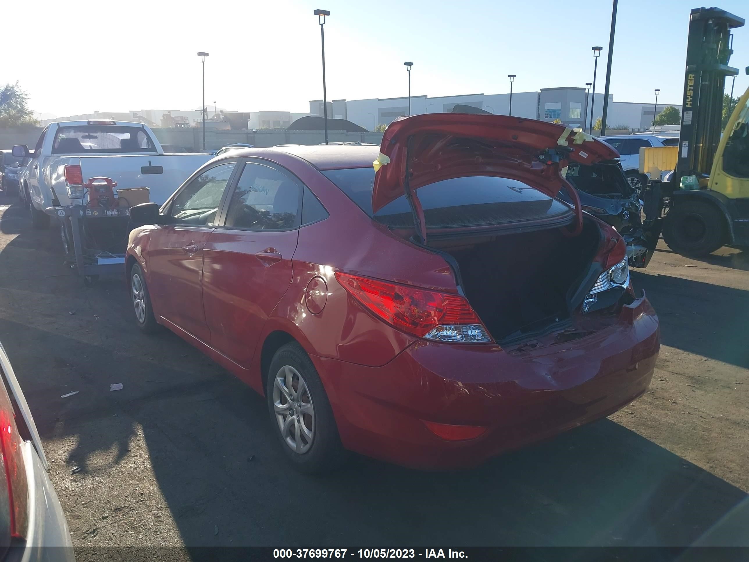 Photo 2 VIN: KMHCT4AE5DU540055 - HYUNDAI ACCENT 