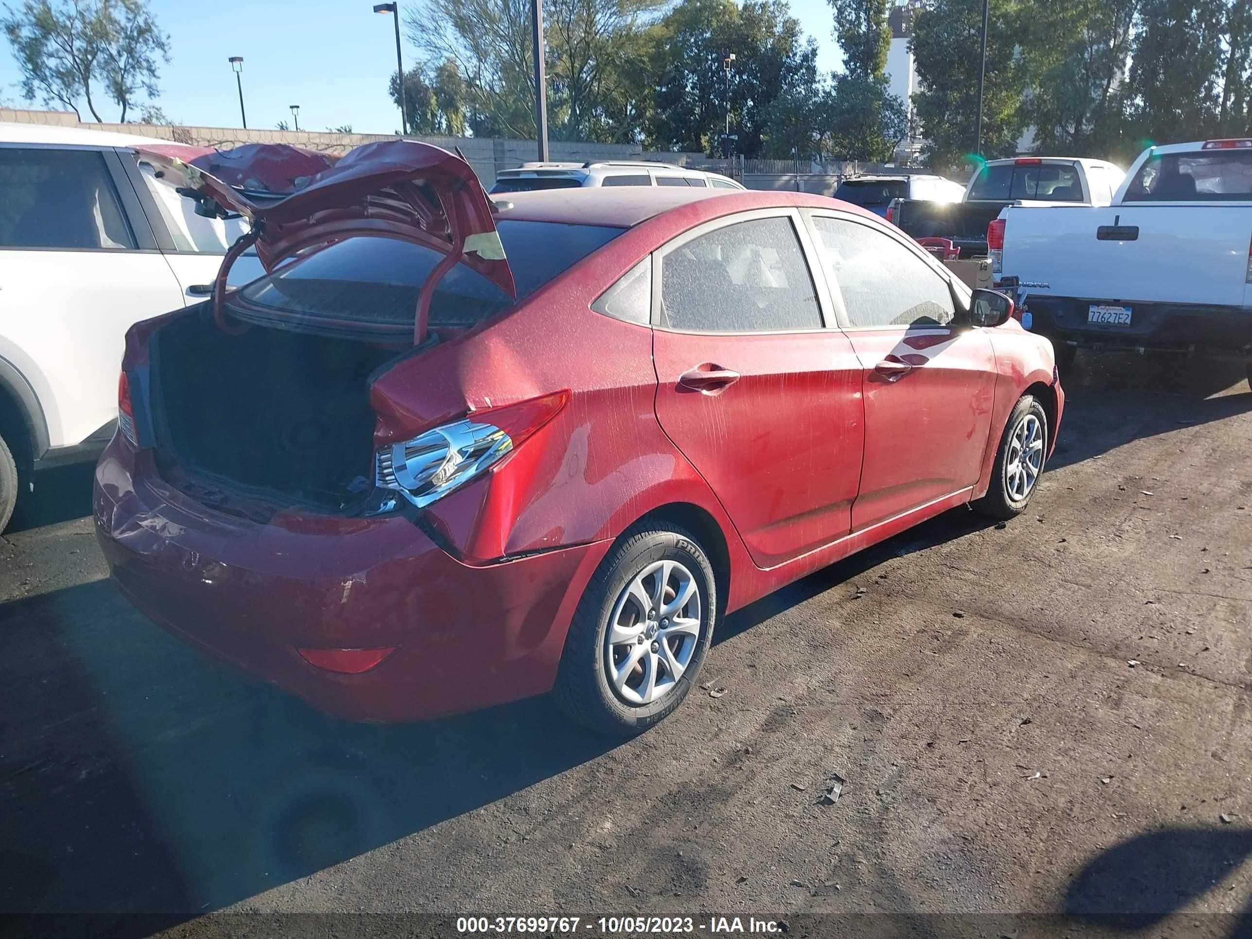 Photo 3 VIN: KMHCT4AE5DU540055 - HYUNDAI ACCENT 