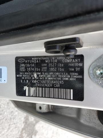 Photo 11 VIN: KMHCT4AE5EU649245 - HYUNDAI ACCENT 