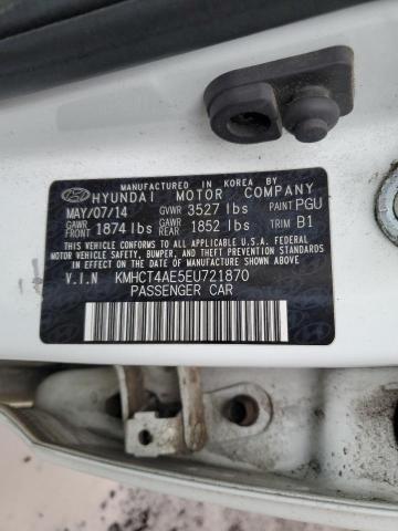 Photo 11 VIN: KMHCT4AE5EU721870 - HYUNDAI ACCENT 