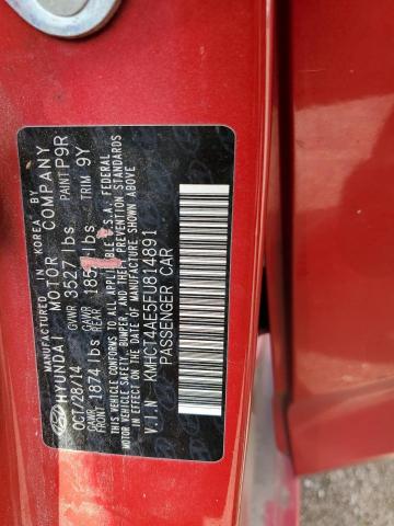 Photo 12 VIN: KMHCT4AE5FU814891 - HYUNDAI ACCENT GLS 