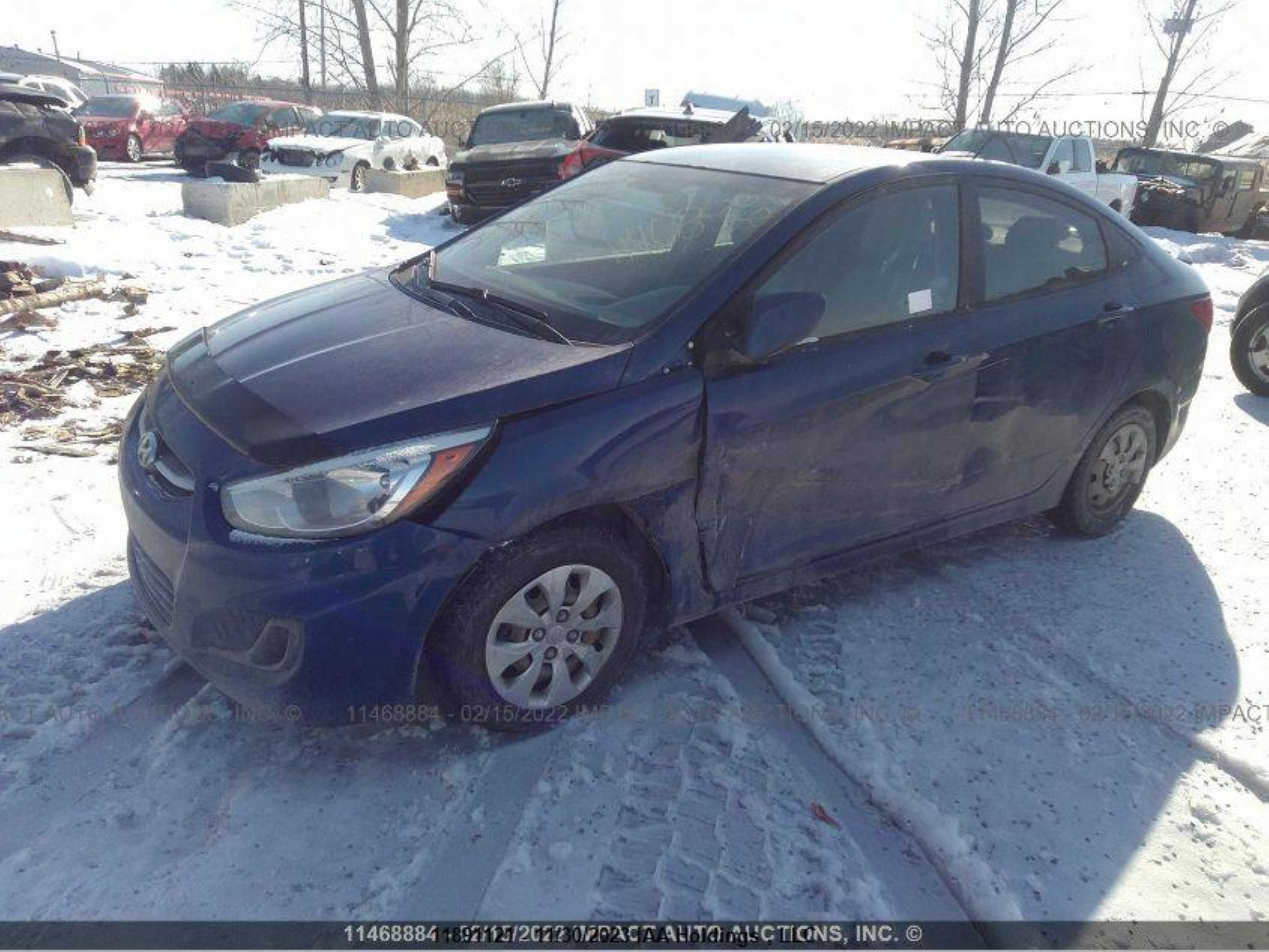 Photo 1 VIN: KMHCT4AE5FU828287 - HYUNDAI ACCENT 