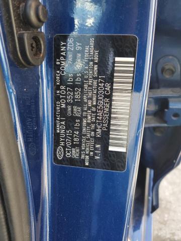 Photo 11 VIN: KMHCT4AE5GU030471 - HYUNDAI ACCENT 