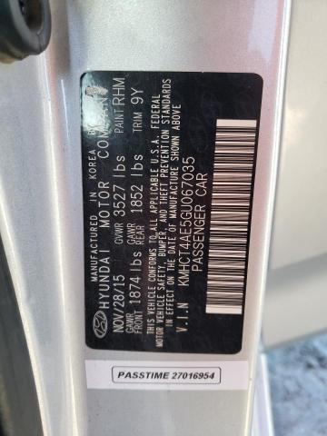 Photo 11 VIN: KMHCT4AE5GU067035 - HYUNDAI ACCENT 