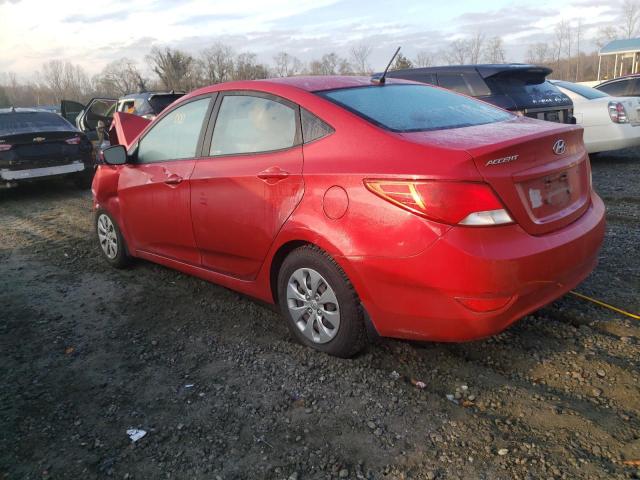 Photo 2 VIN: KMHCT4AE5GU077452 - HYUNDAI ACCENT SE 