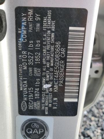 Photo 11 VIN: KMHCT4AE5GU083686 - HYUNDAI ACCENT SE 