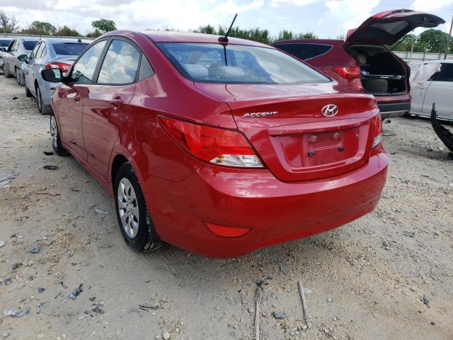 Photo 2 VIN: KMHCT4AE5GU092727 - HYUNDAI ACCENT SE 