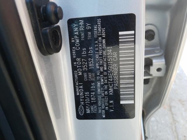 Photo 9 VIN: KMHCT4AE5GU151341 - HYUNDAI ACCENT SE 