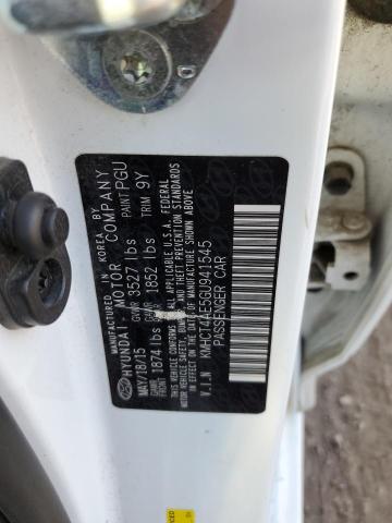 Photo 9 VIN: KMHCT4AE5GU941545 - HYUNDAI ACCENT SE 