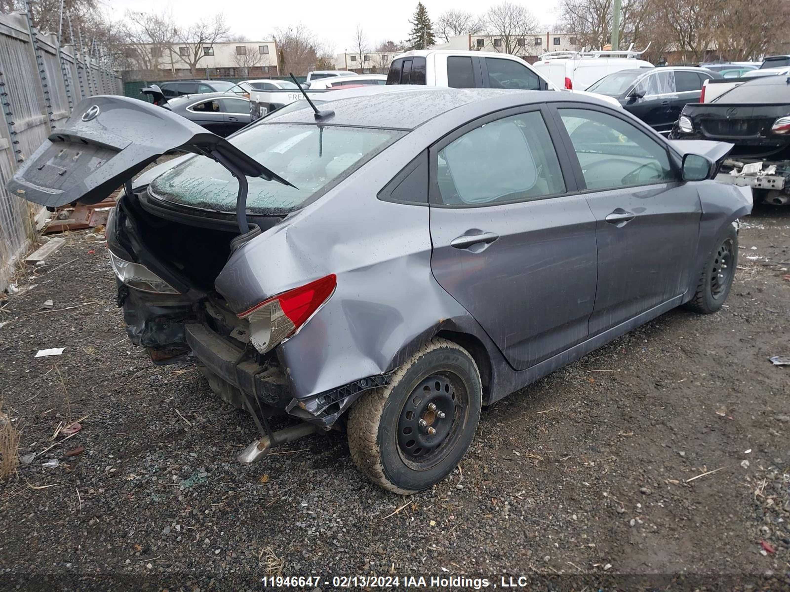 Photo 3 VIN: KMHCT4AE5HU184227 - HYUNDAI ACCENT 