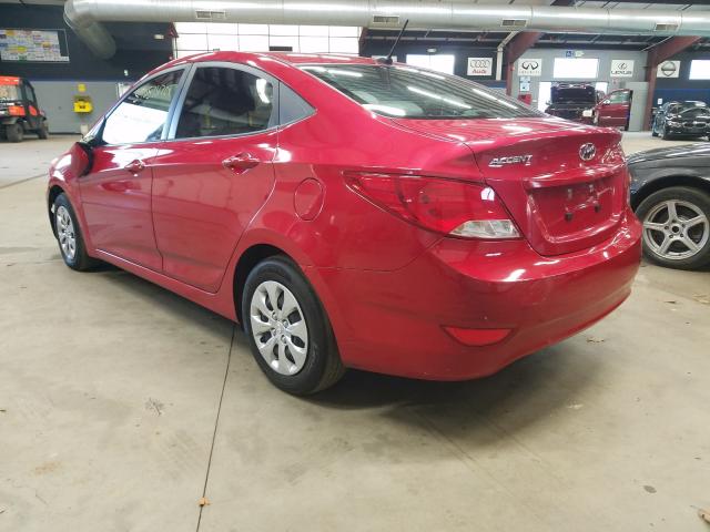 Photo 2 VIN: KMHCT4AE5HU233555 - HYUNDAI ACCENT SE 