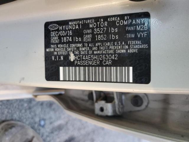 Photo 11 VIN: KMHCT4AE5HU263042 - HYUNDAI ACCENT 