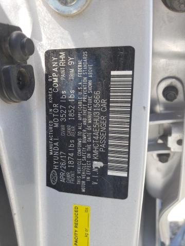 Photo 11 VIN: KMHCT4AE5HU315866 - HYUNDAI ACCENT 