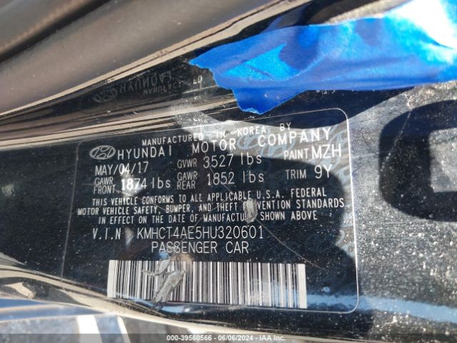 Photo 8 VIN: KMHCT4AE5HU320601 - HYUNDAI ACCENT 