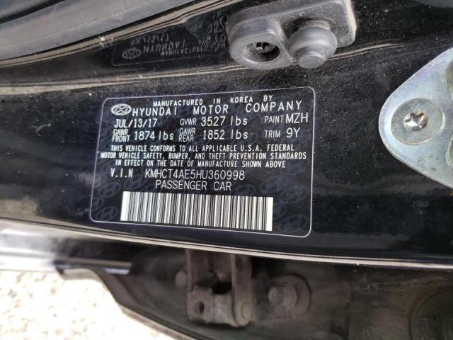 Photo 11 VIN: KMHCT4AE5HU360998 - HYUNDAI ACCENT SE 