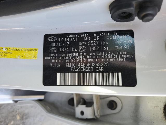 Photo 12 VIN: KMHCT4AE5HU363223 - HYUNDAI ACCENT SE 