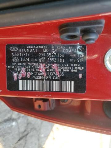 Photo 12 VIN: KMHCT4AE5HU374965 - HYUNDAI ACCENT SE 