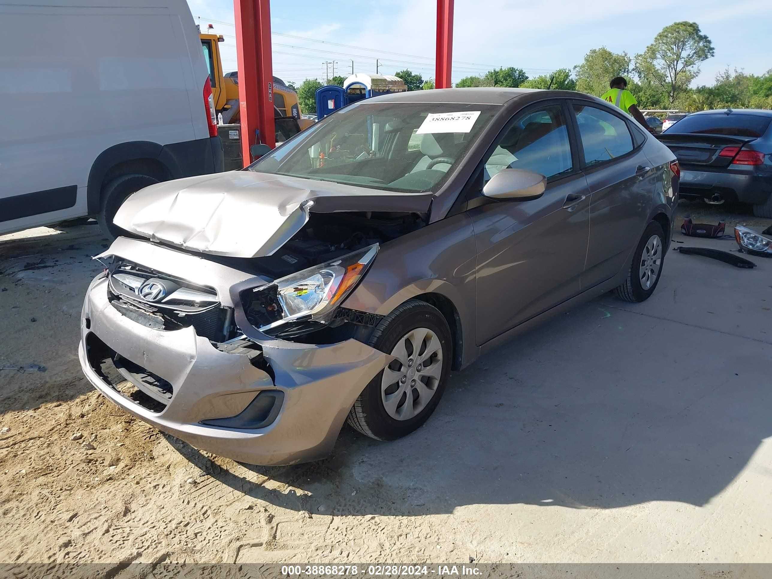 Photo 1 VIN: KMHCT4AE5HU381351 - HYUNDAI ACCENT 