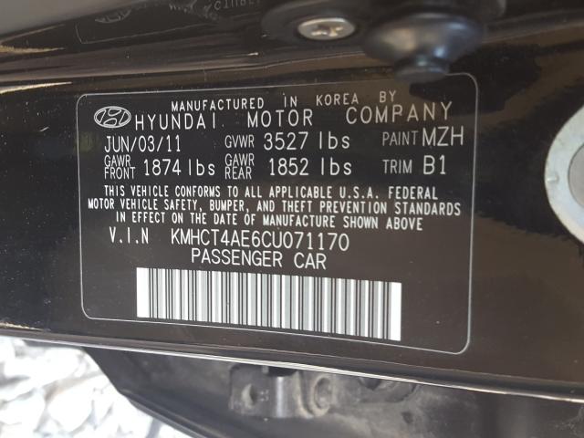 Photo 9 VIN: KMHCT4AE6CU071170 - HYUNDAI ACCENT GLS 